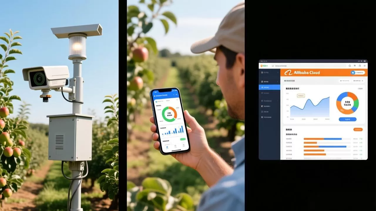 Orchard sensor equipment