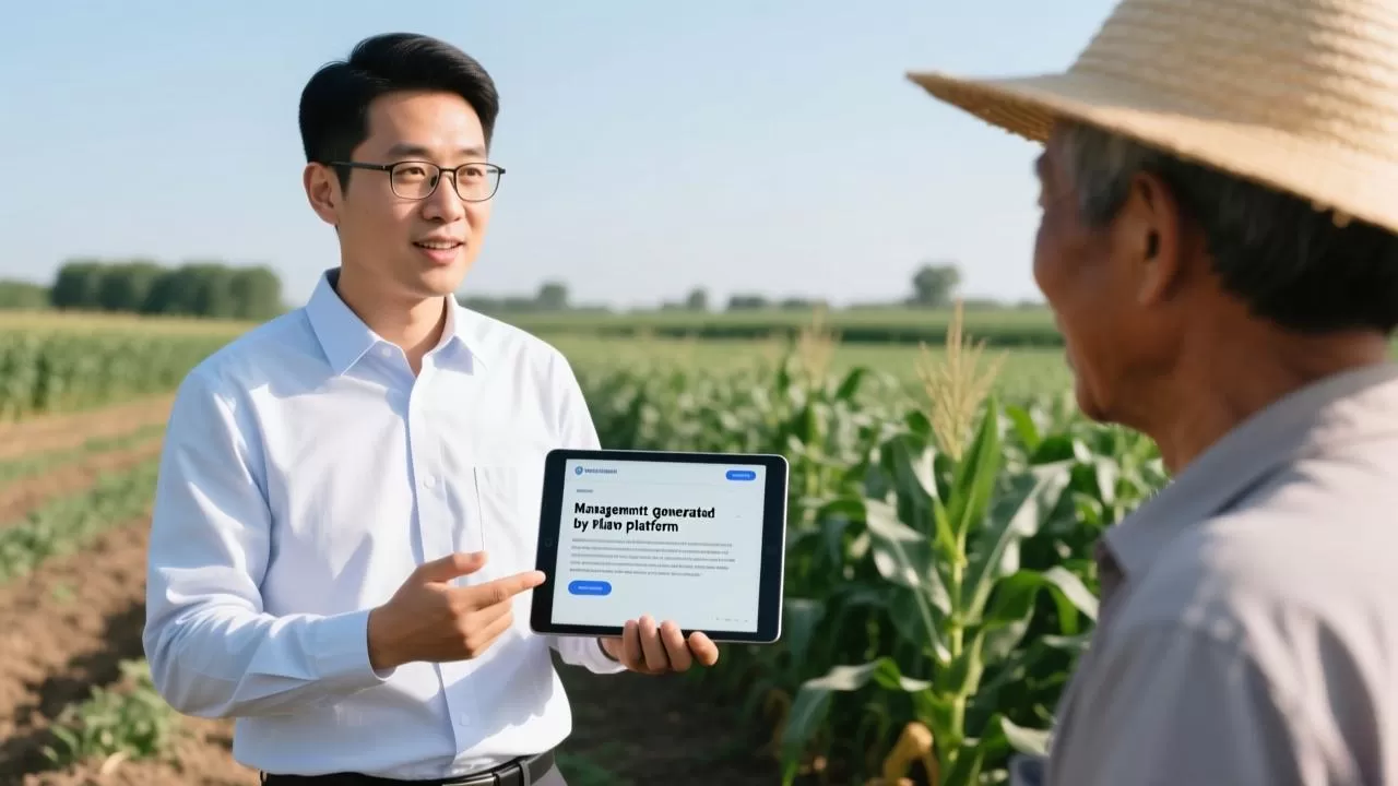 Farm big data monitoring center
