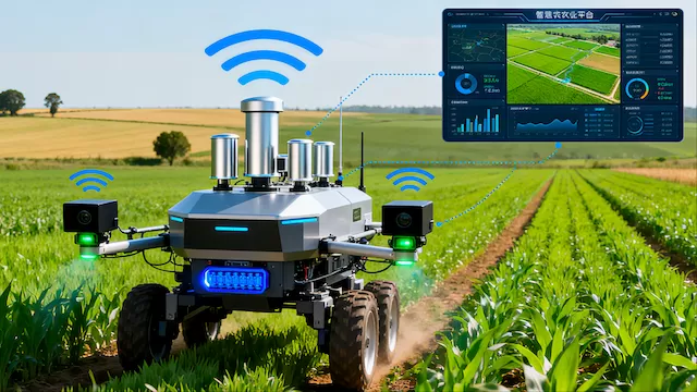 Small intelligent agricultural machinery image 3