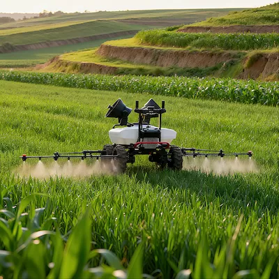 Agricultural drone intelligent plant protection and seeding operation system