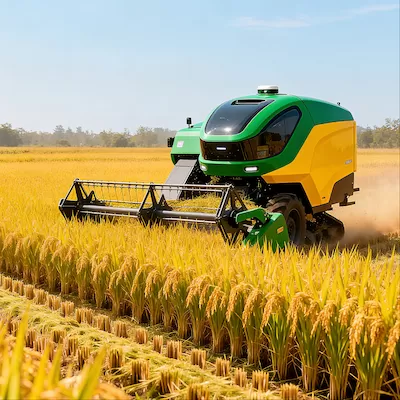 Regenerated Rice AI Smart Farm Project in Xinluo District, Longyan, Fujian