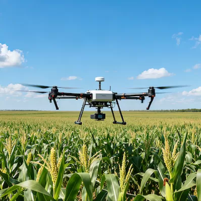 Gansu Wuwei Liangzhou District Corn Smart Drip Irrigation Technology Thousand Ac